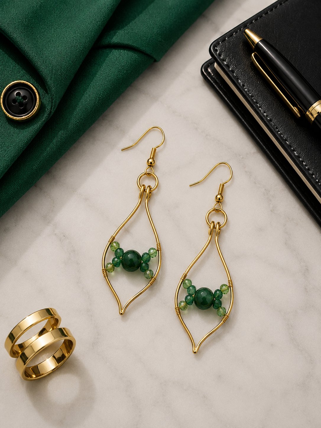 Sharp Meadow Earrings