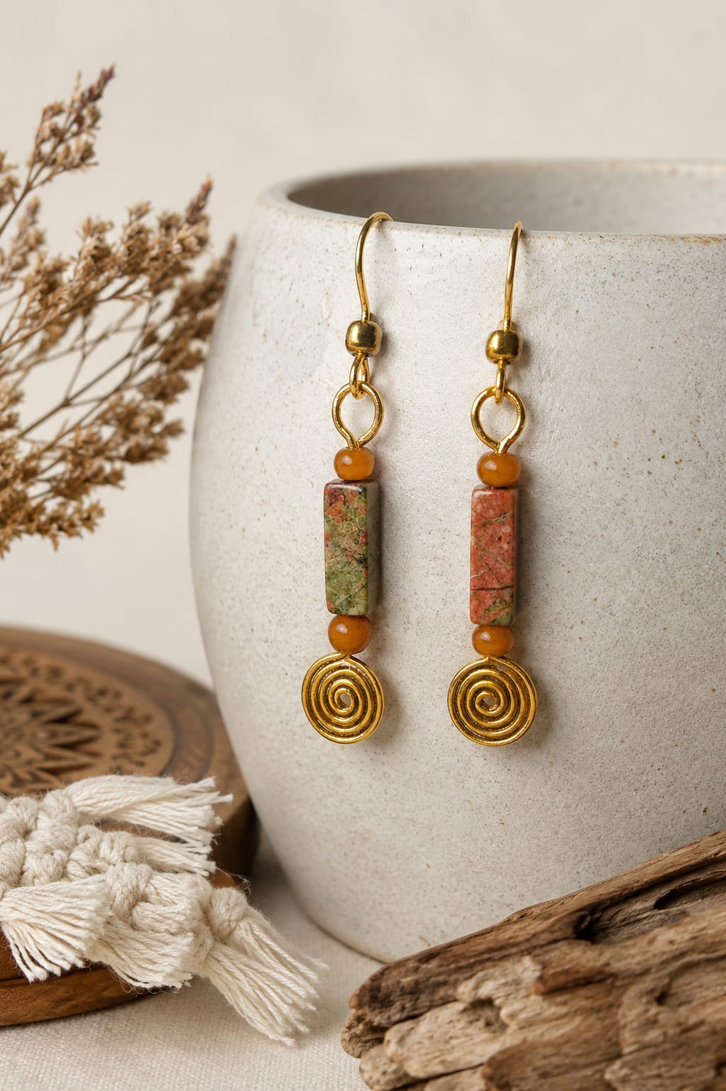 Nomadic Mossy Earrings