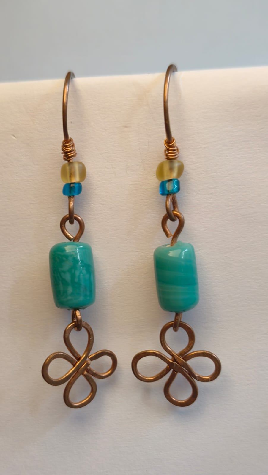 Earthy Clover Earrings