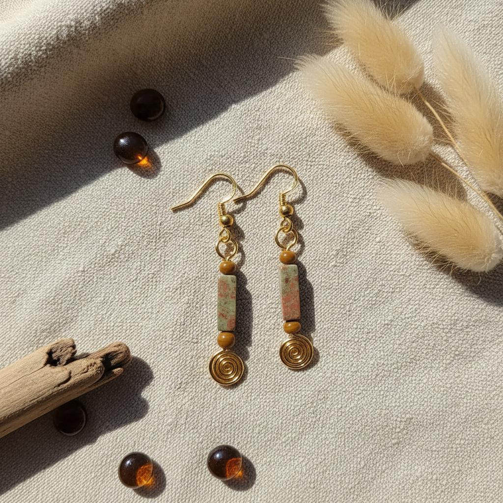 Nomadic Mossy Earrings
