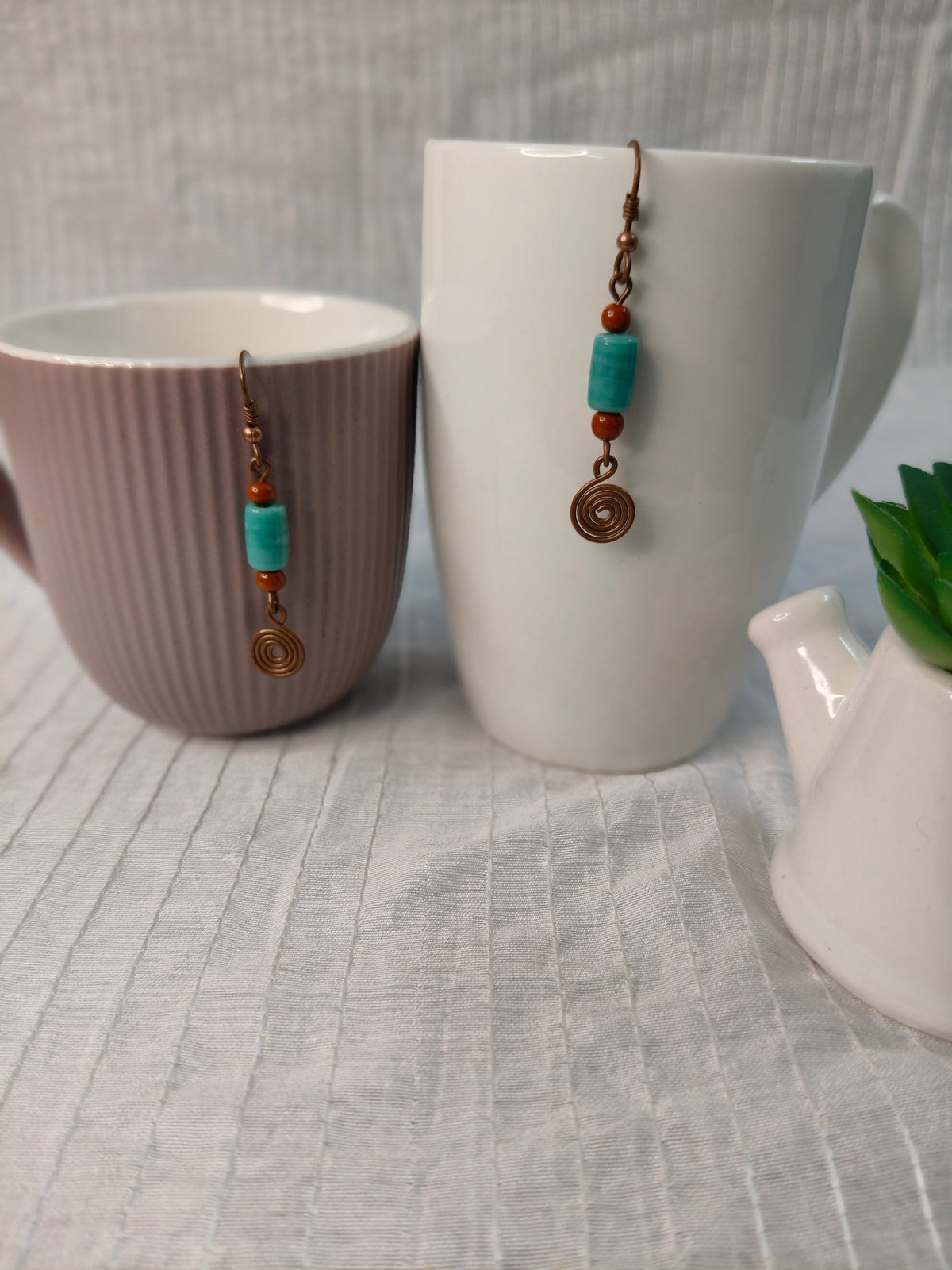 Free-spirited Turquoise Earrings