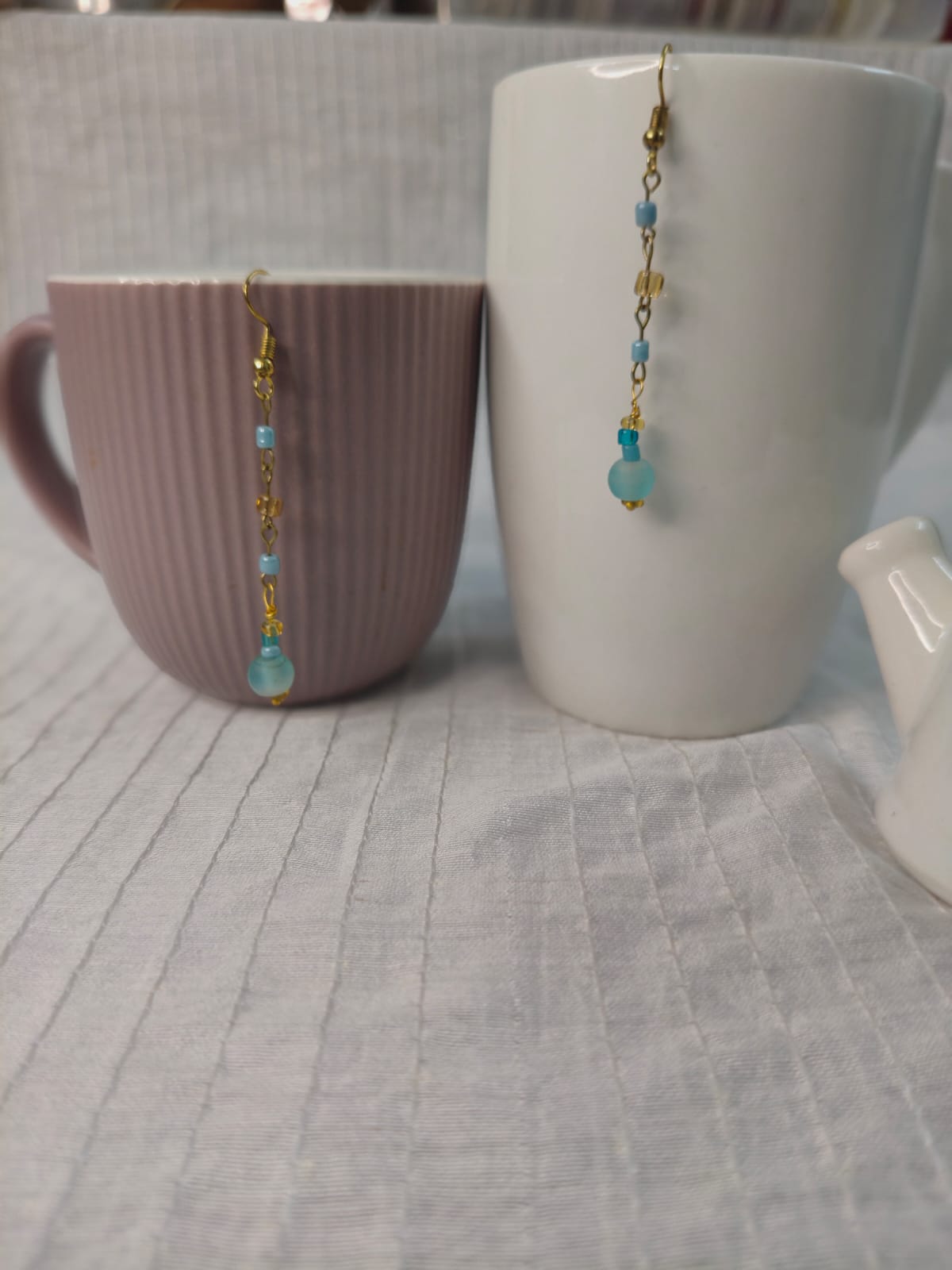 Dainty Seafoam Earrings