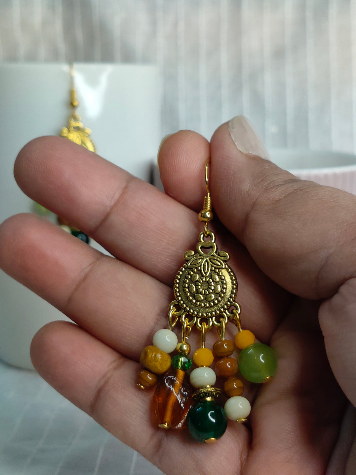 Dazzling Mosaic Earrings