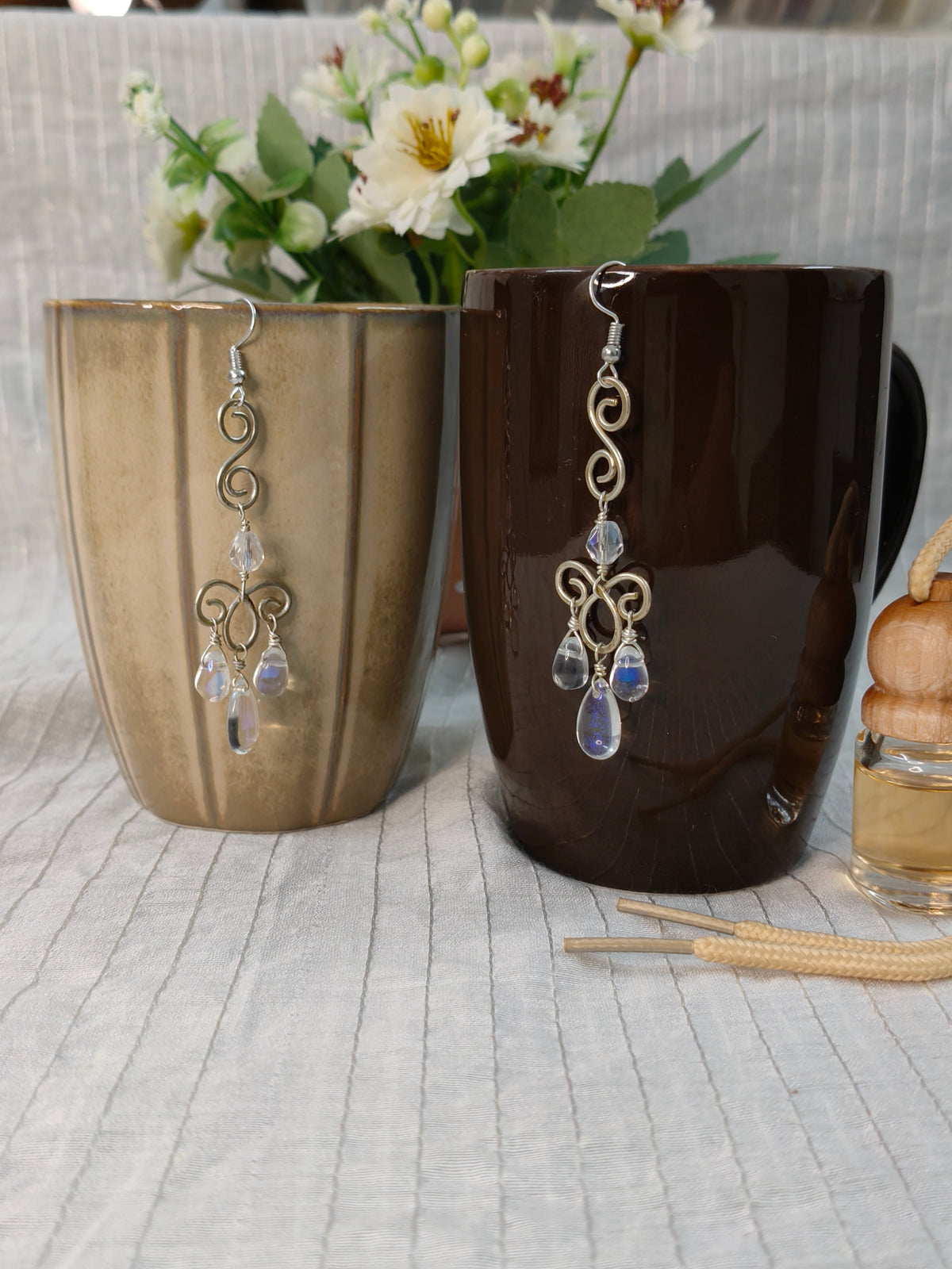 Regal Water-drop Earrings