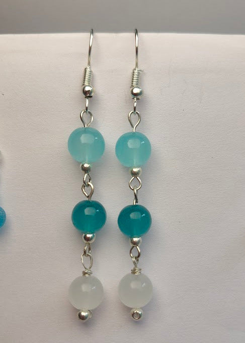 Porcelain Lagoon Earrings