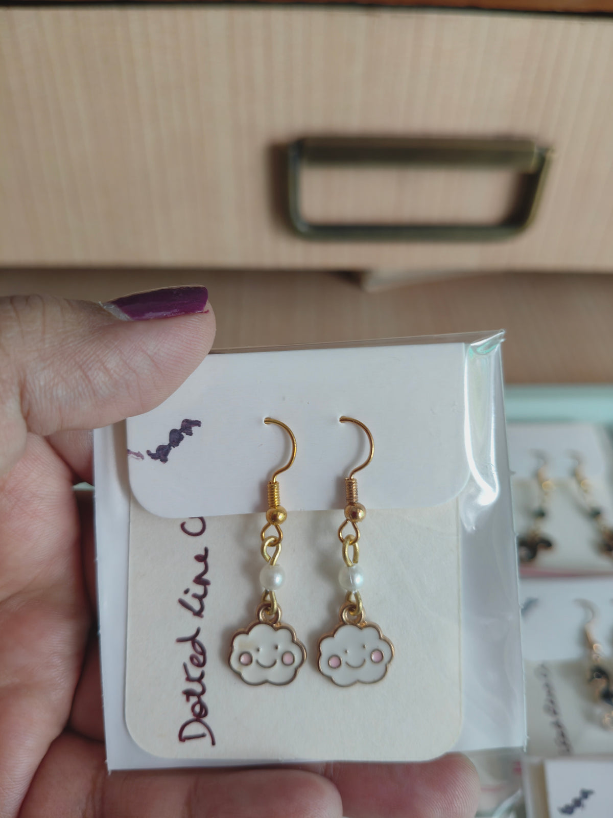 Happy Cloud Earrings