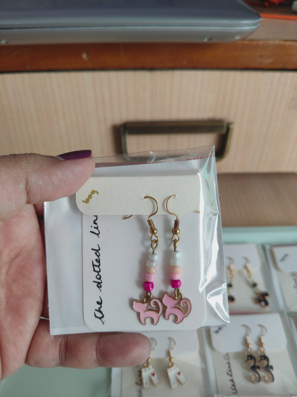 Playful Kitty Earrings
