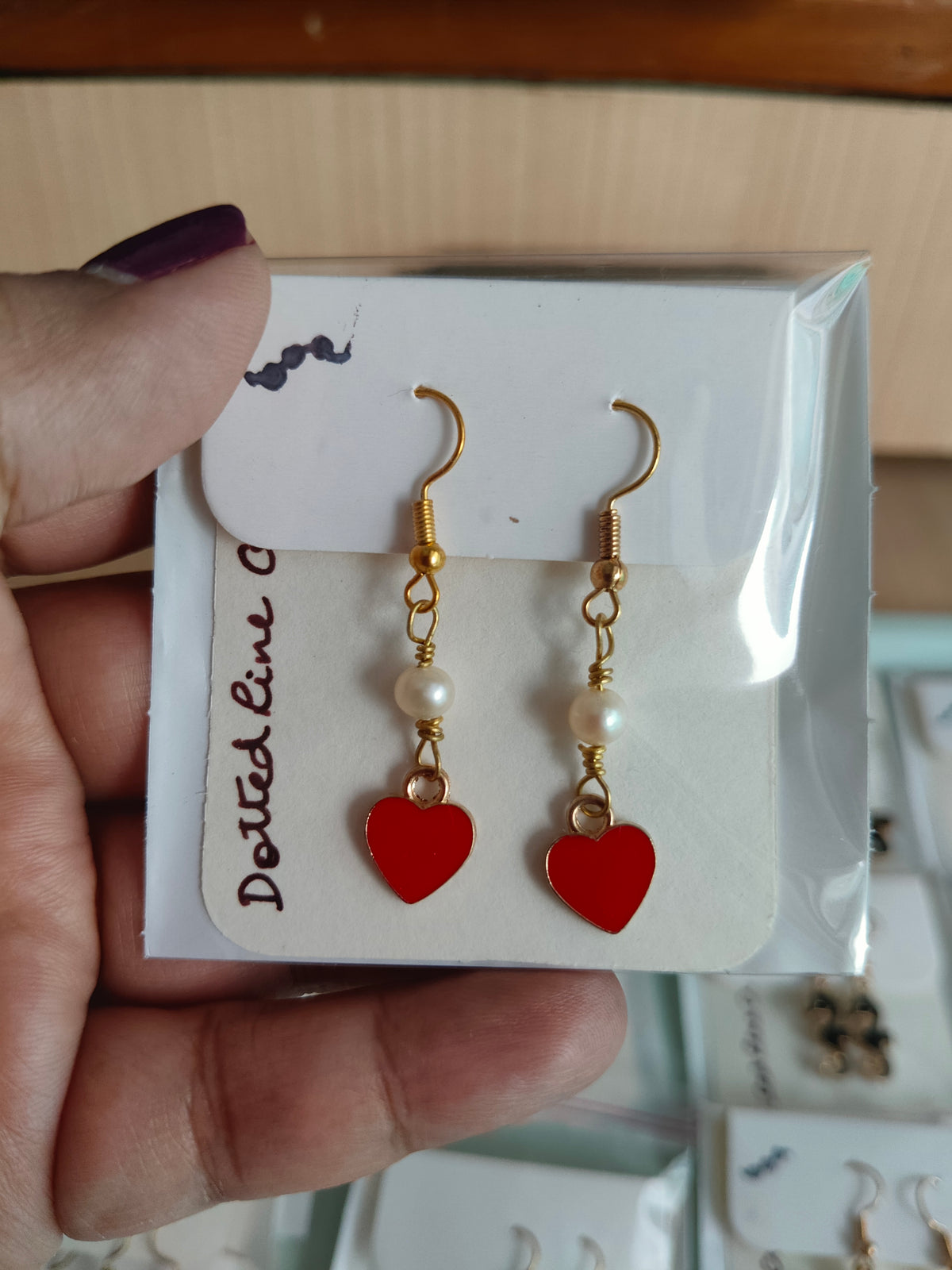 Simple Heart Earrings