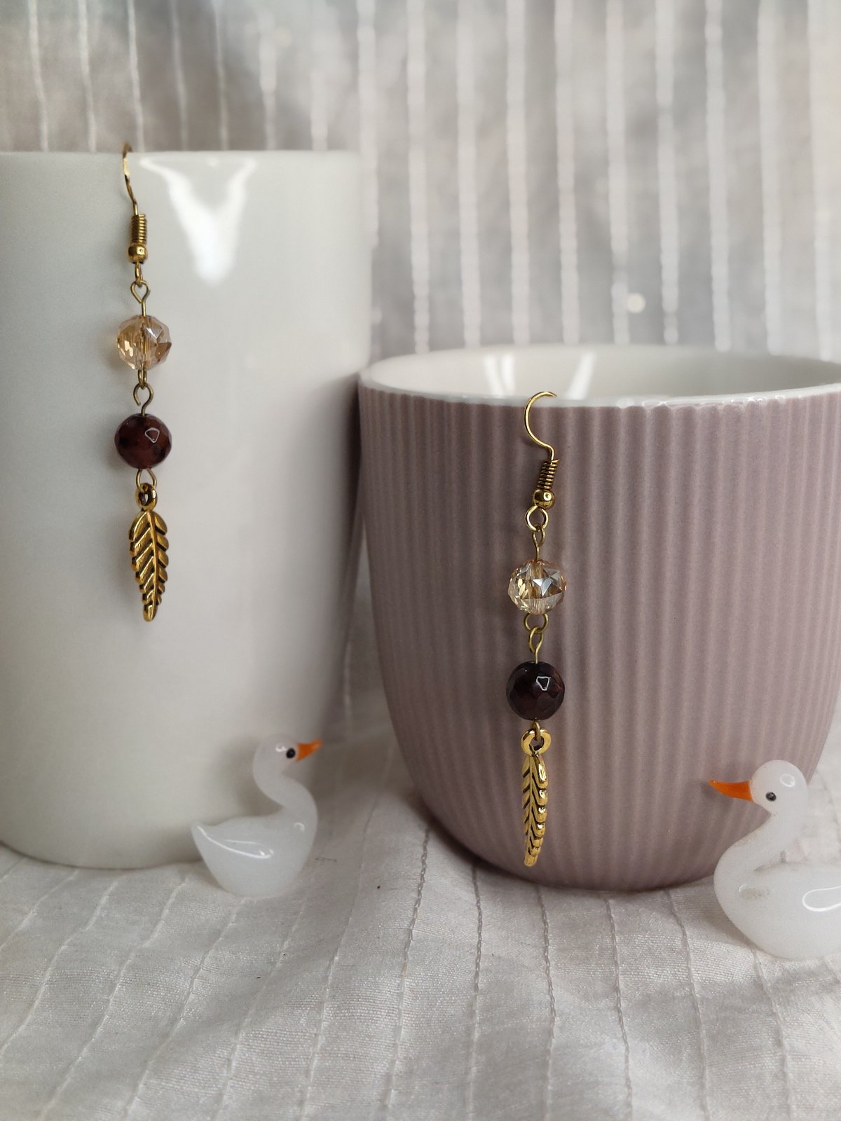Tranquil Brick Earrings