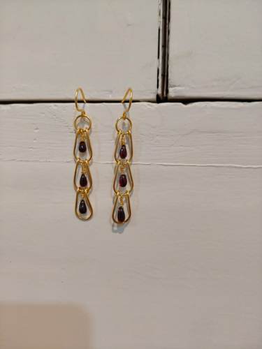 Tranquil Mahogany Earrings
