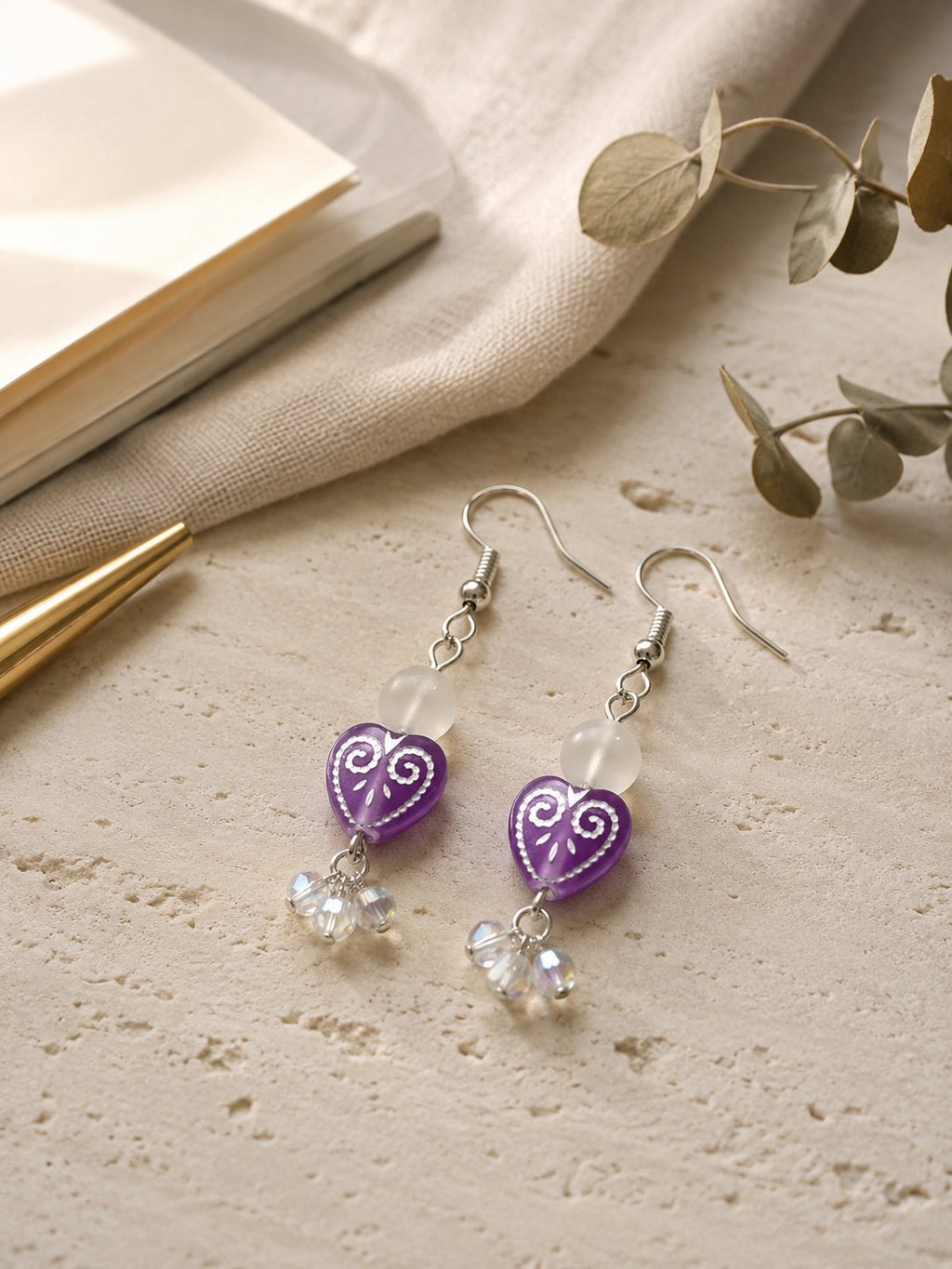 Elegant Amethyst Earrings