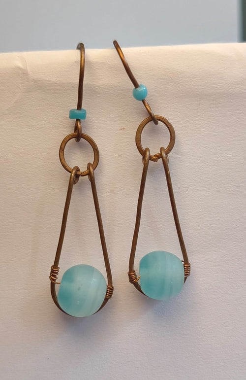Calm Aqua Earrings