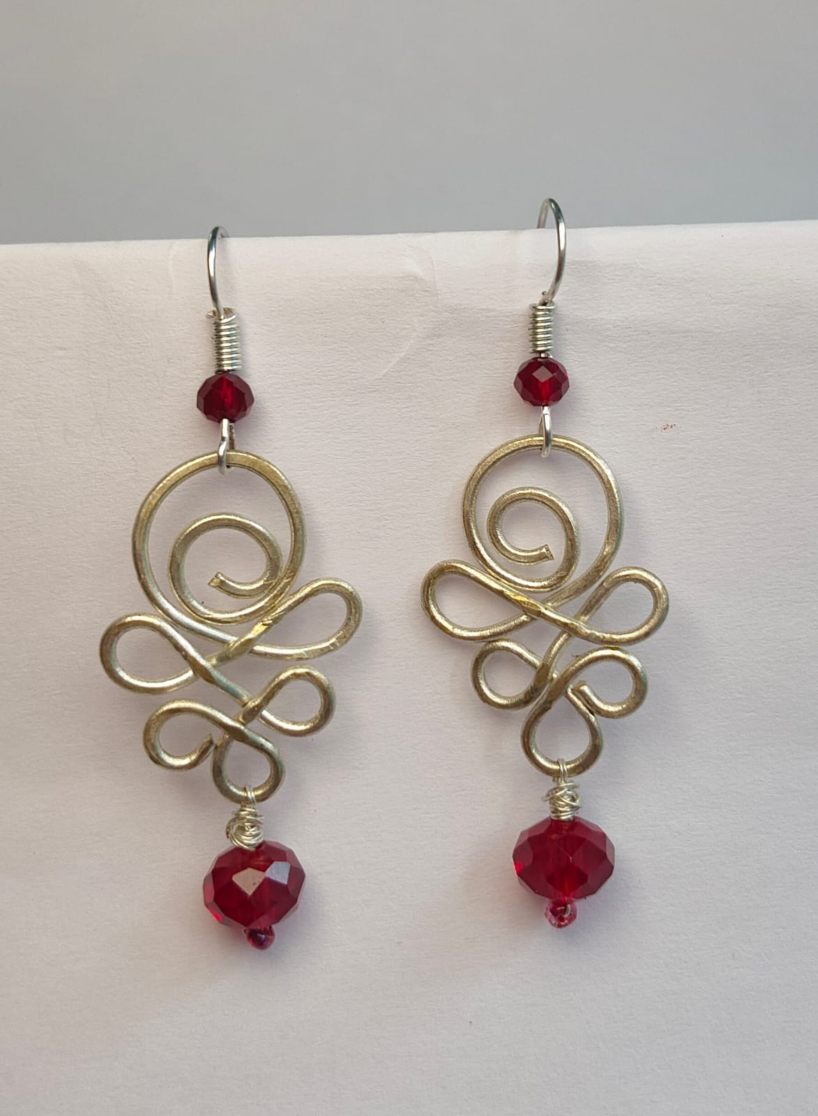 Divine Carmine Earrings