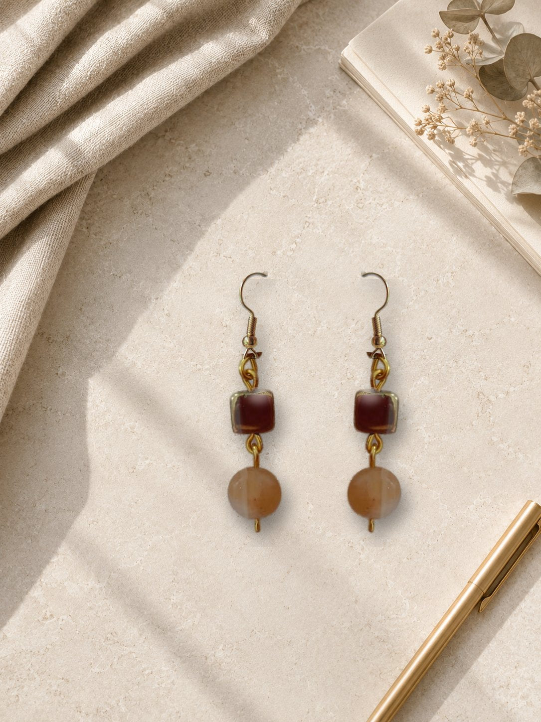 Hushed Sand Earrings