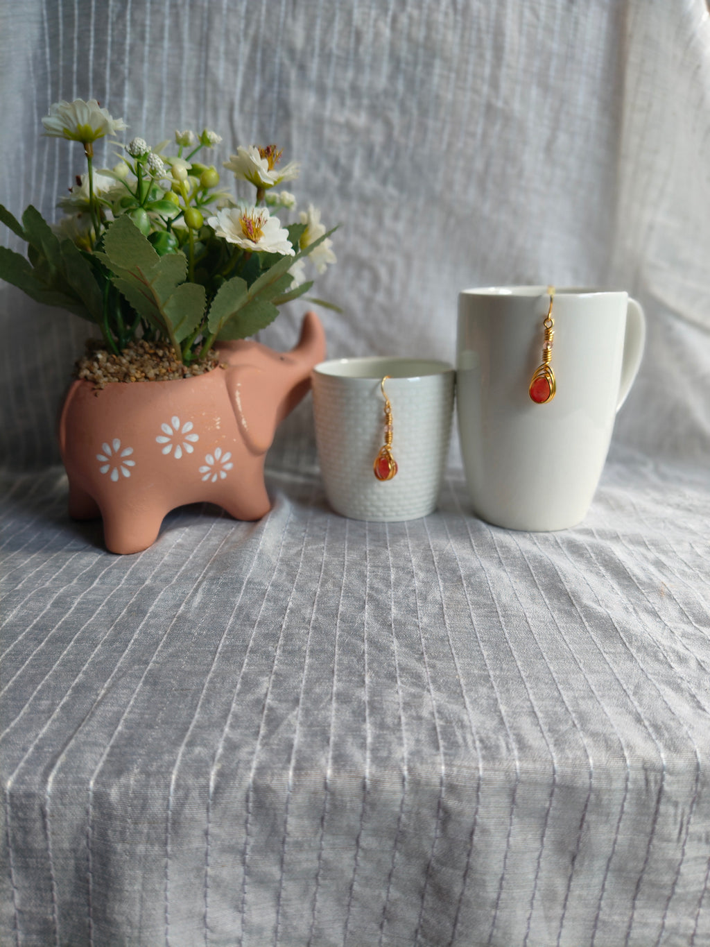 Calm Amber Earrings