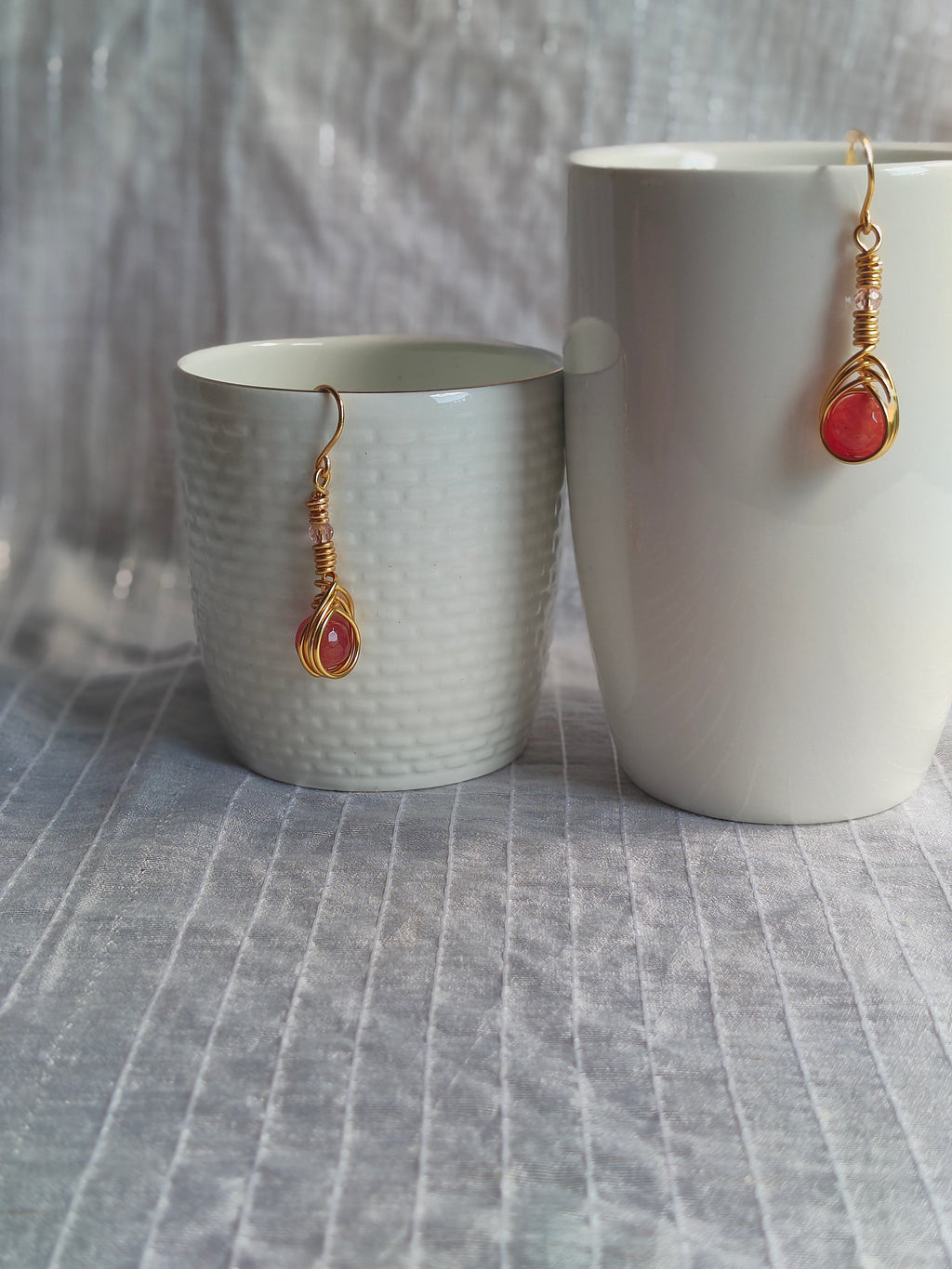 Calm Amber Earrings