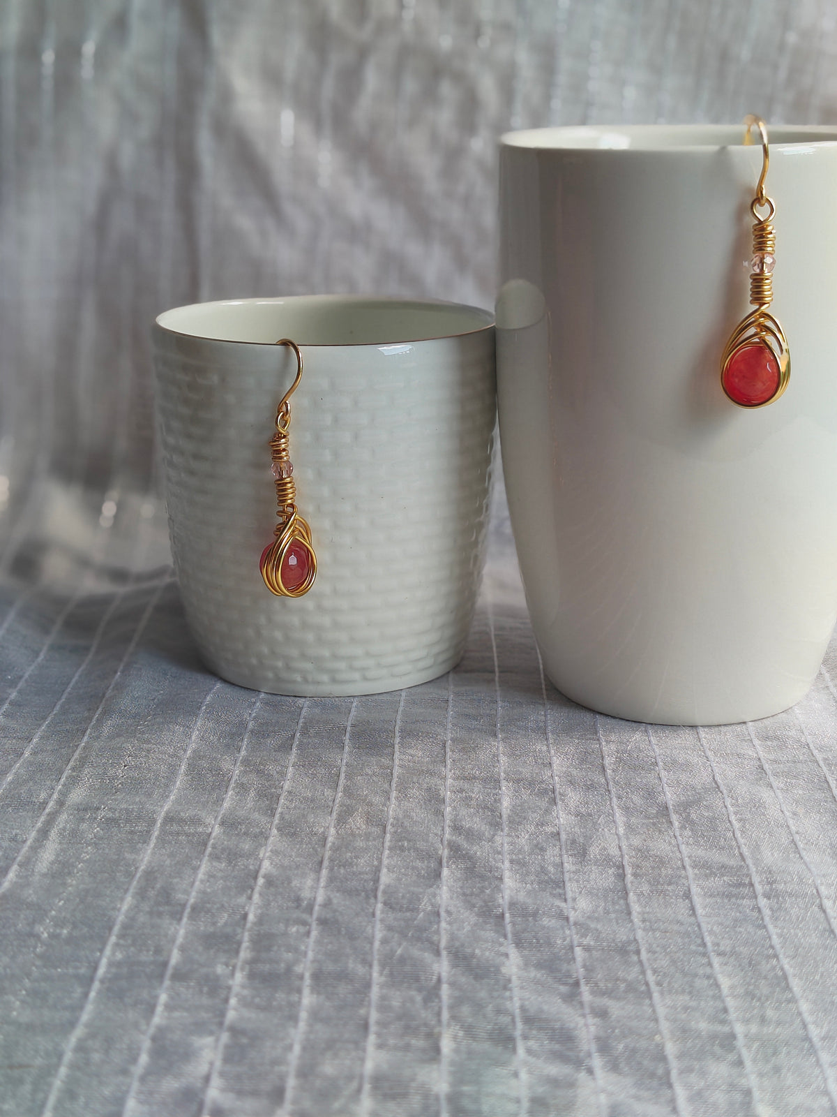 Calm Amber Earrings