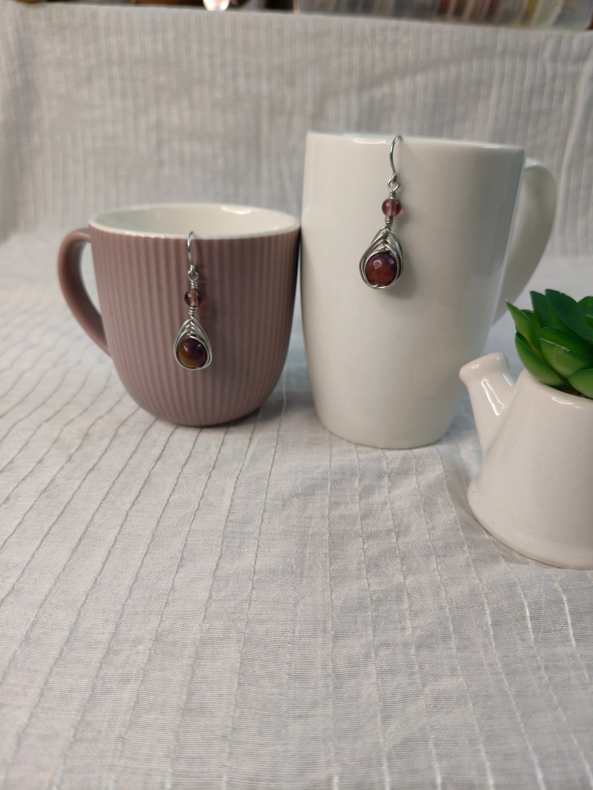Serene Iris Earrings