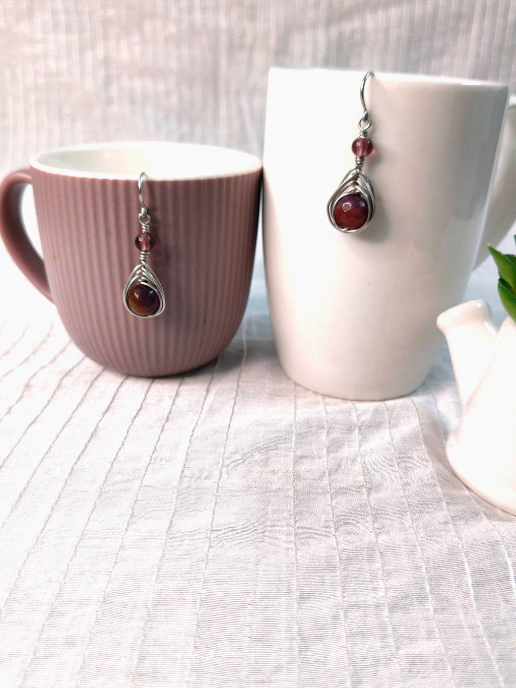 Serene Iris Earrings