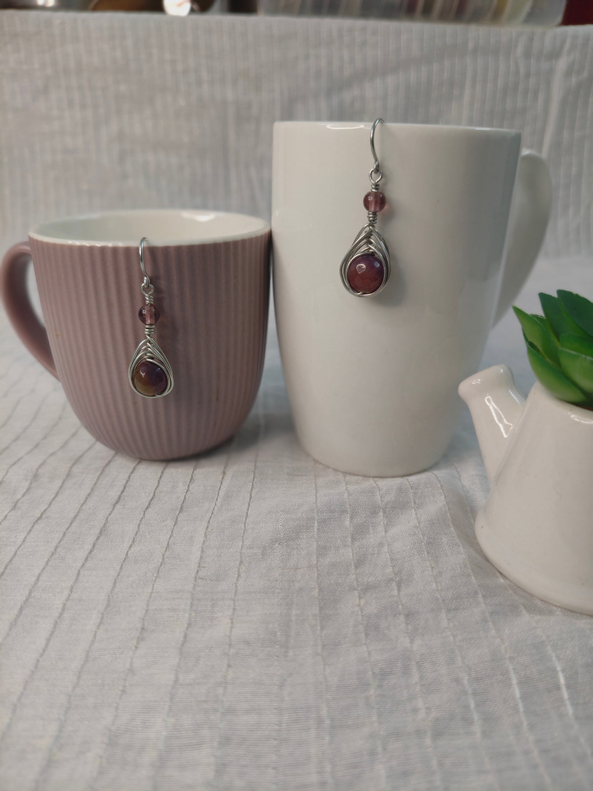 Serene Iris Earrings