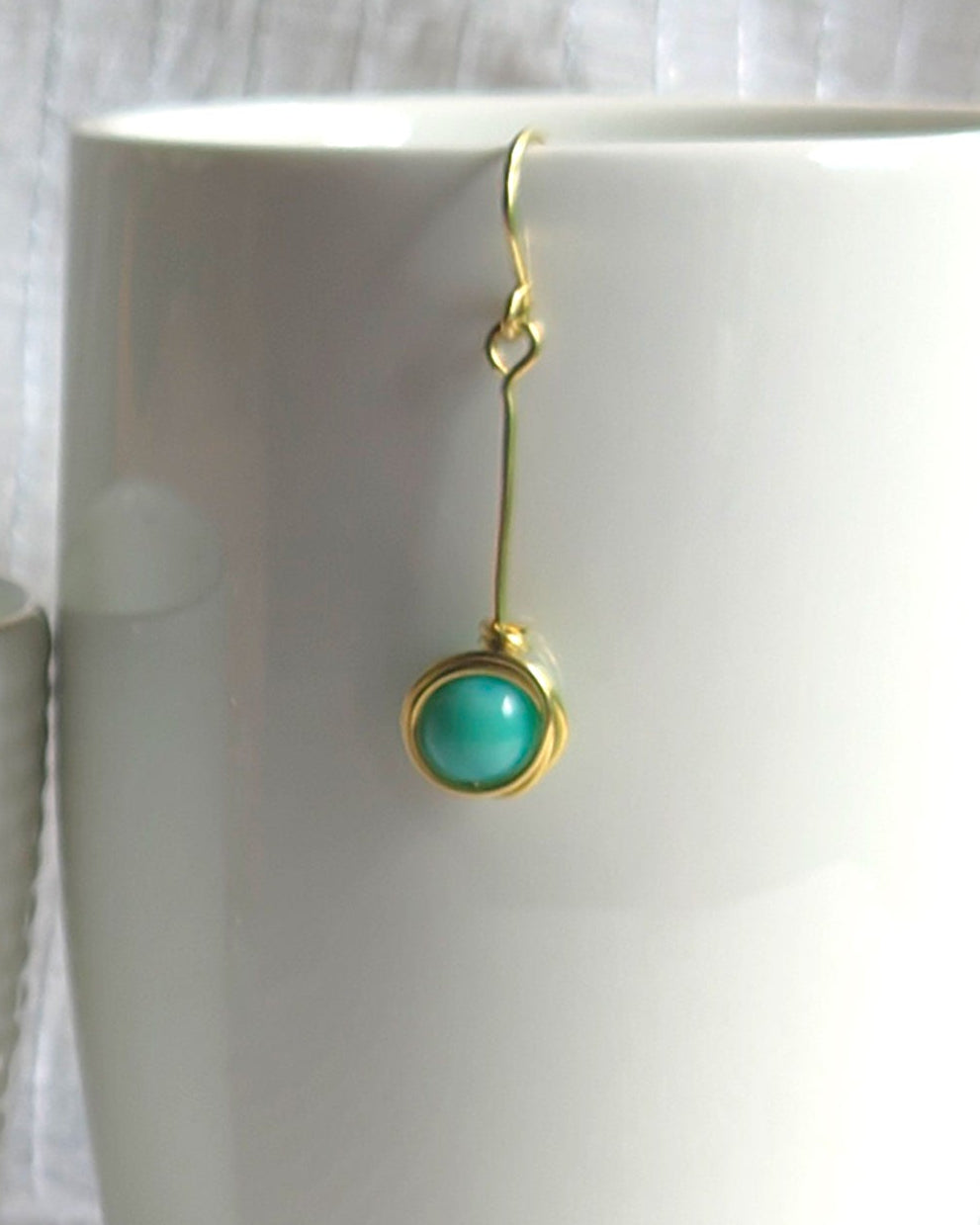Tranquil Ceramic Earrings