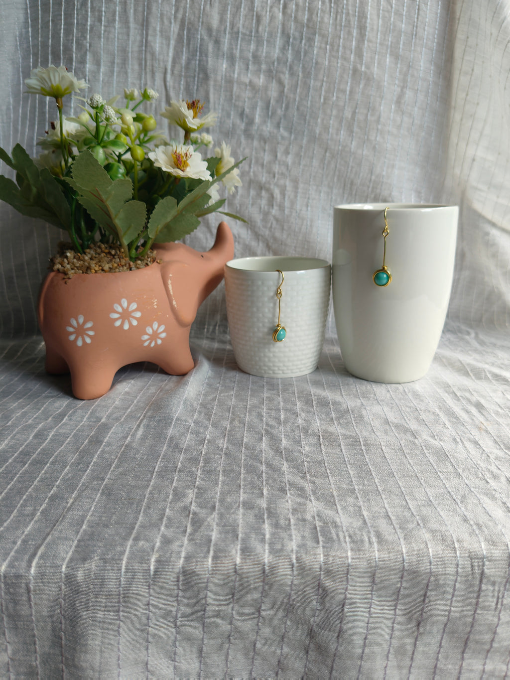 Tranquil Ceramic Earrings