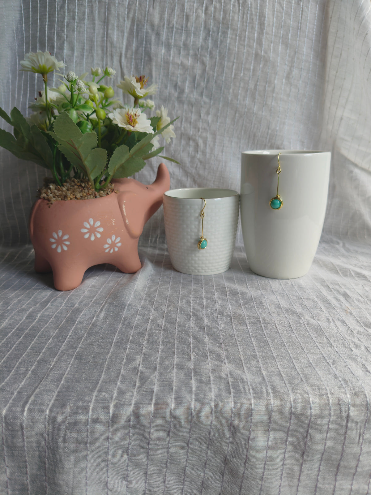 Tranquil Ceramic Earrings