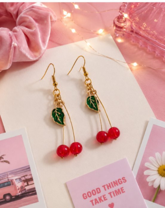 Glittering Pearl Earrings