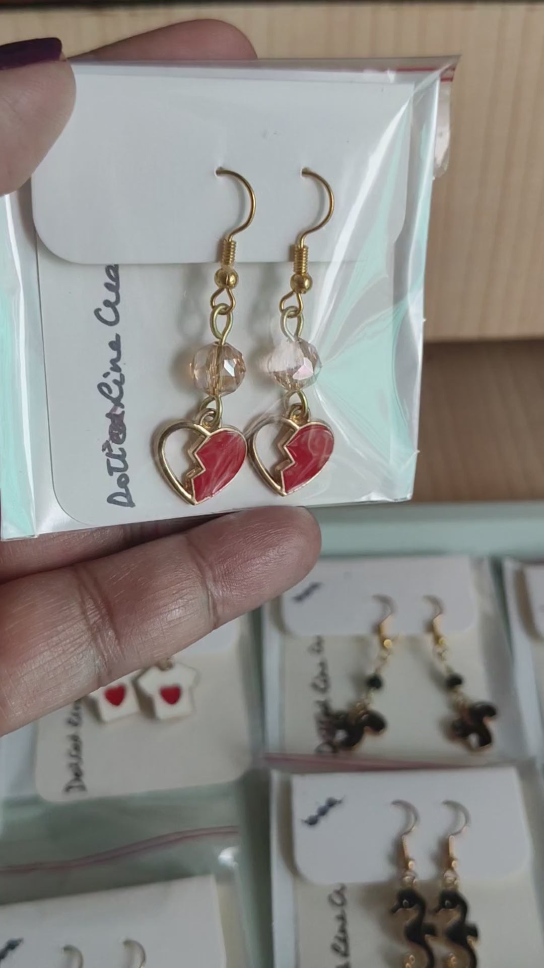 Mended Heart Earrings