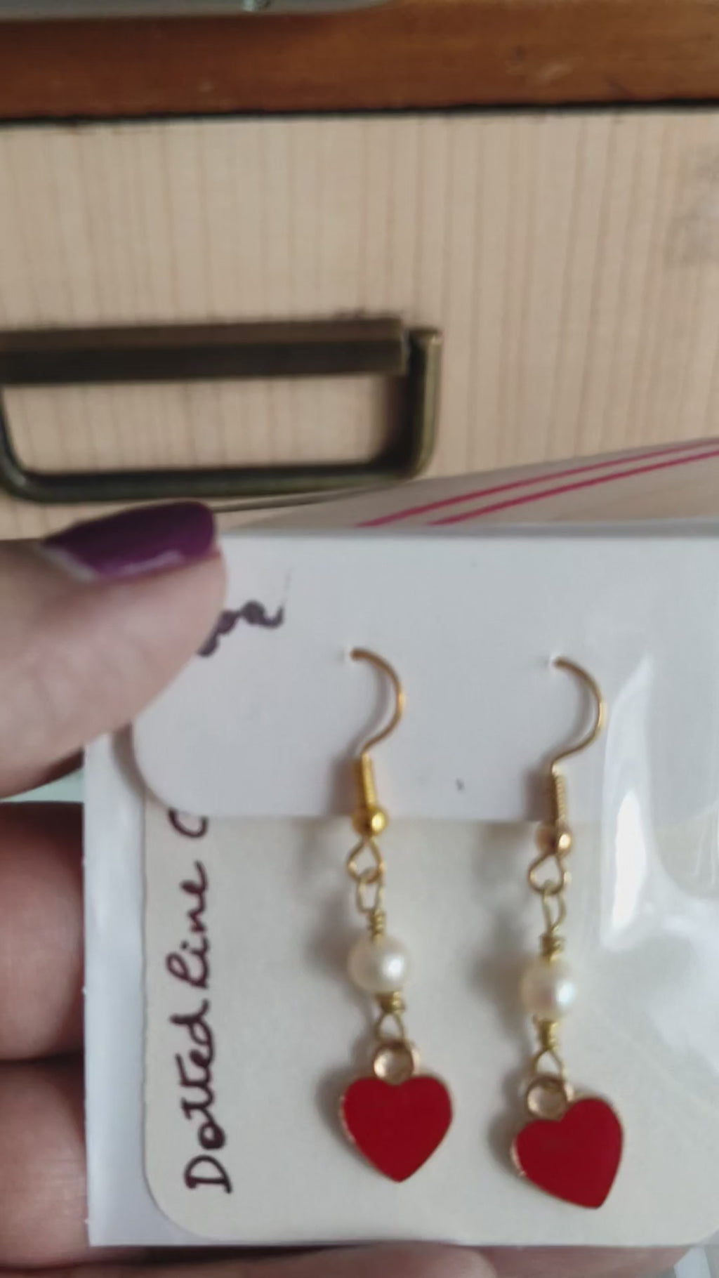 Simple Heart Earrings