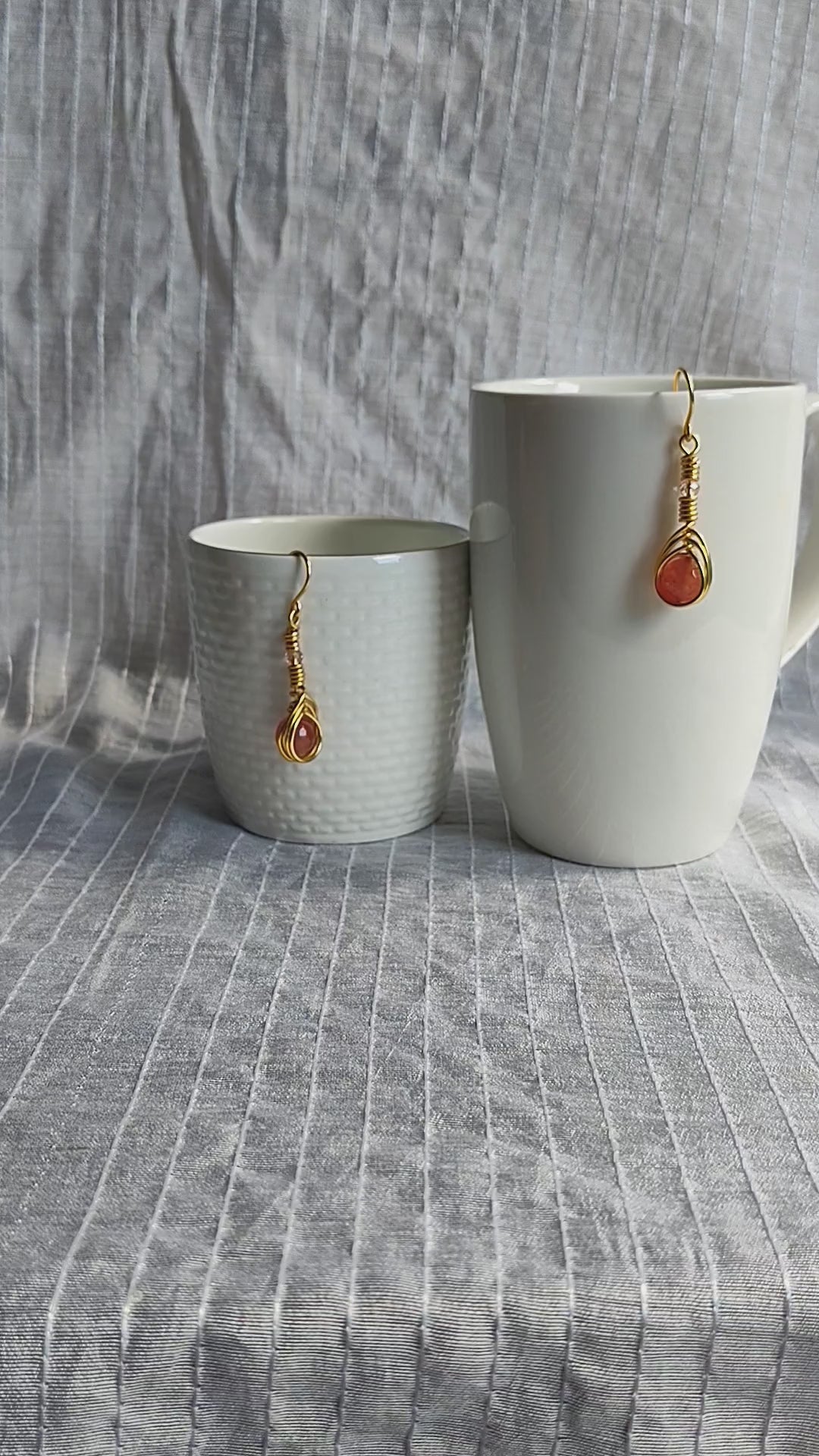 Calm Amber Earrings