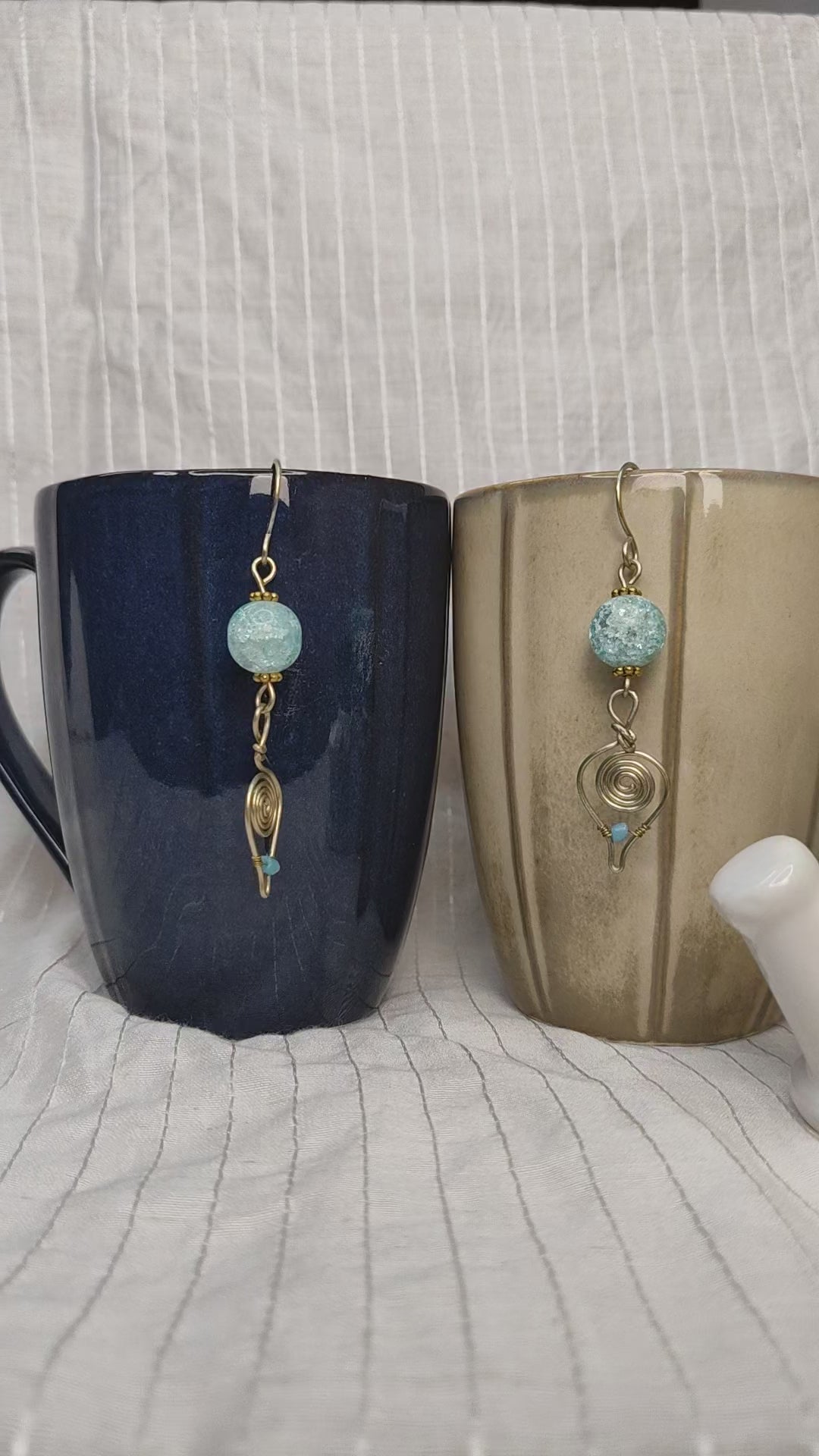 Curious Aqua Earrings