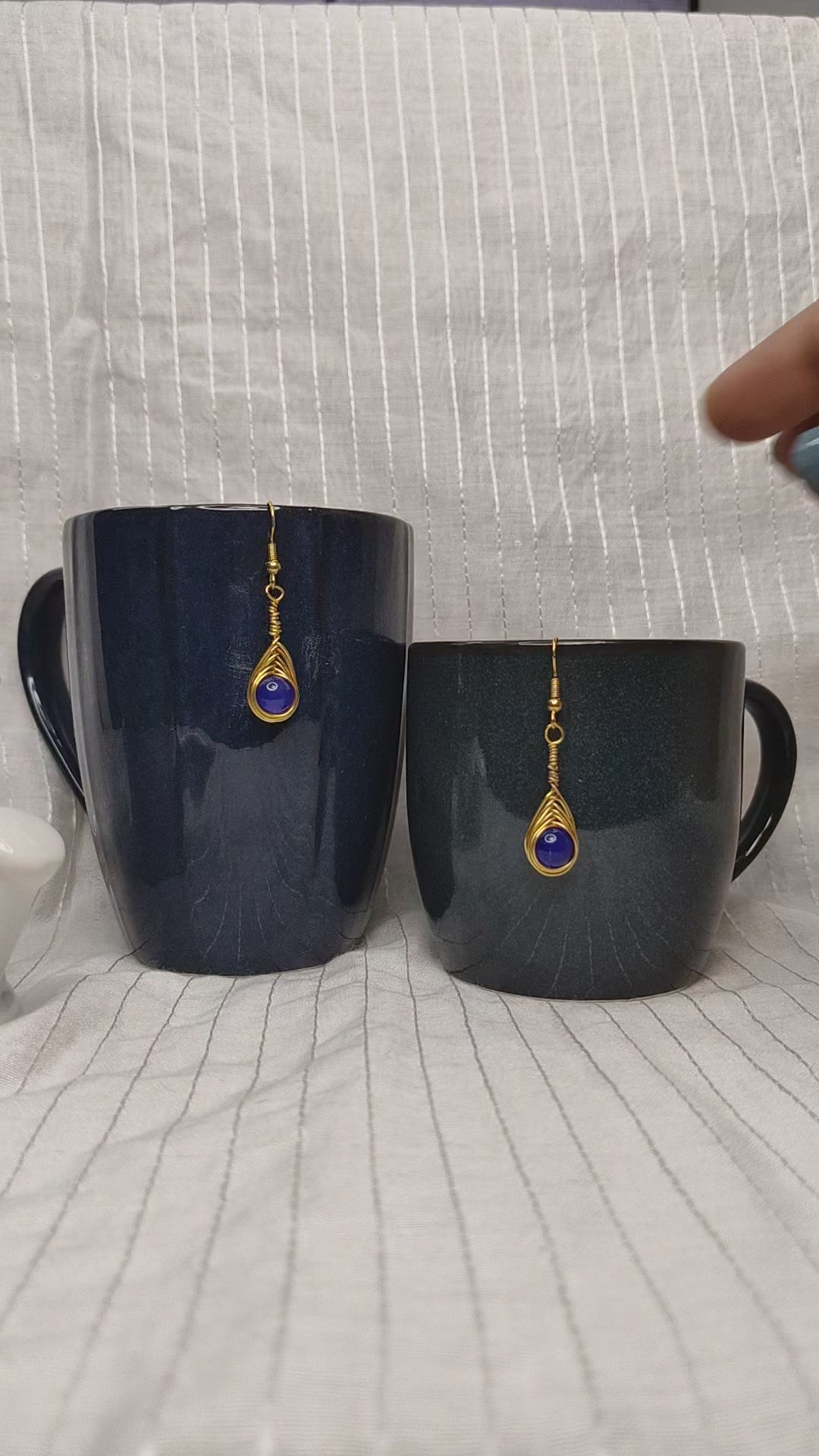 Regal Blue Earrings