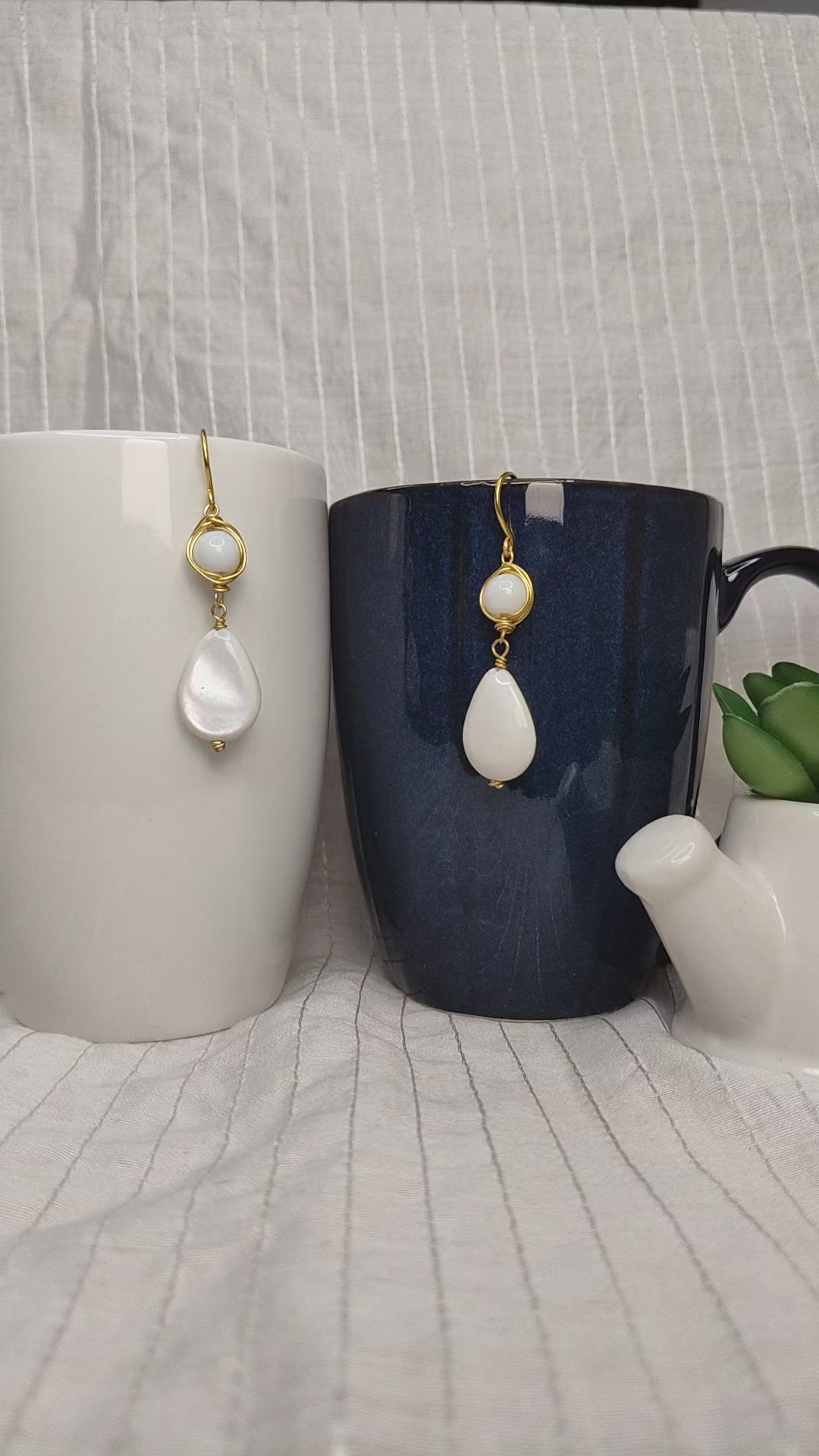 Lovely Ivory Earrings