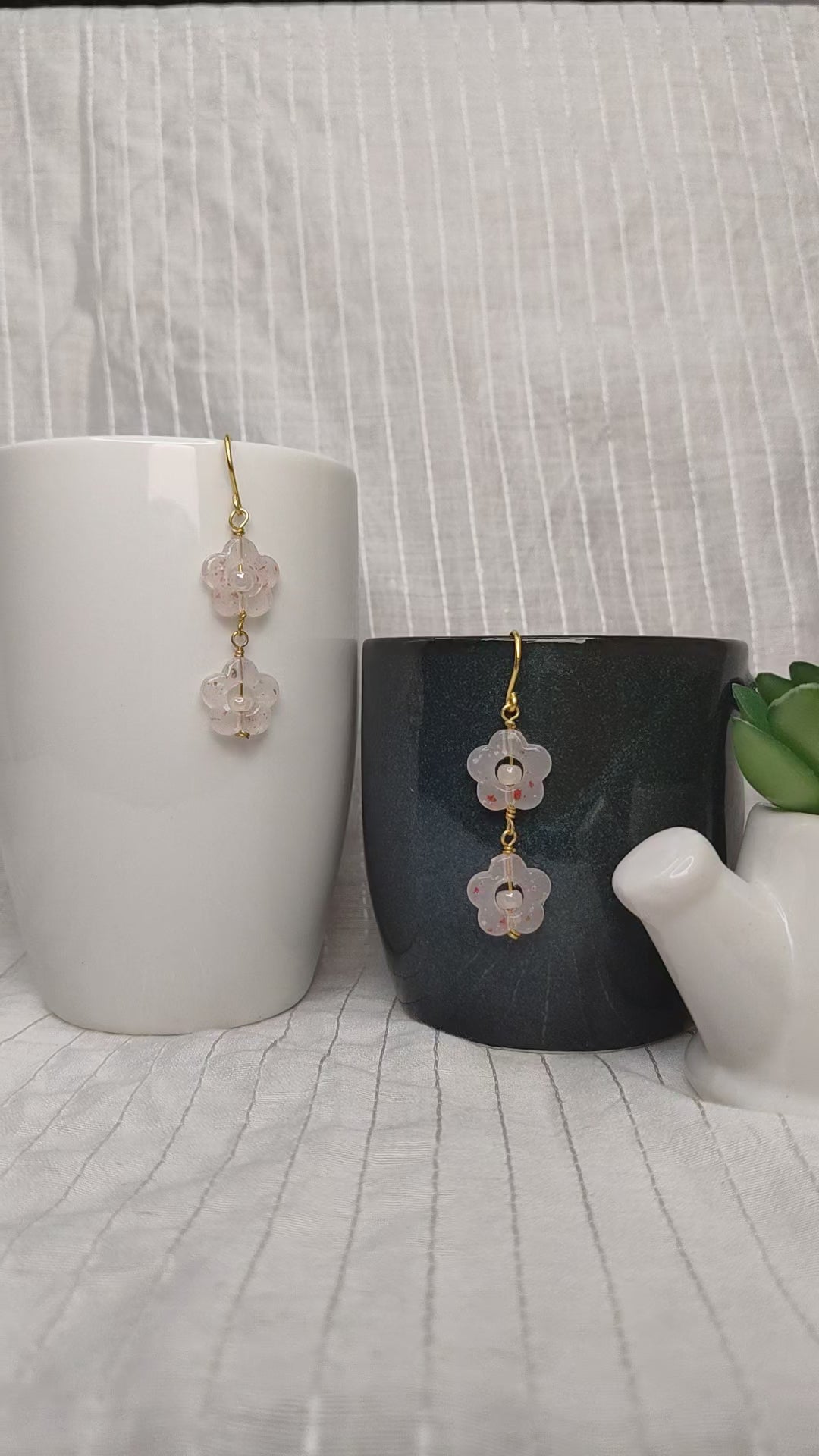 Gentle Blush Earrings