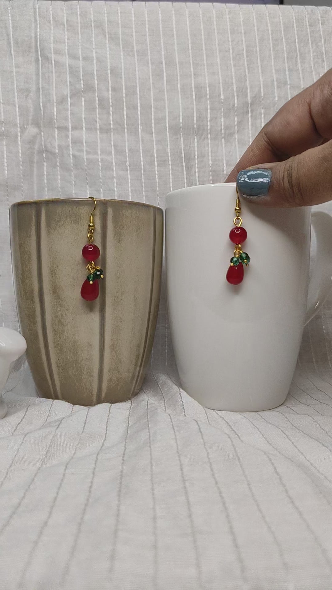 Sweet Scarlet Earrings