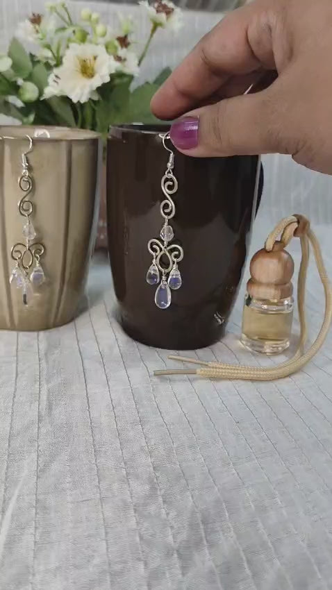 Regal Water-drop Earrings