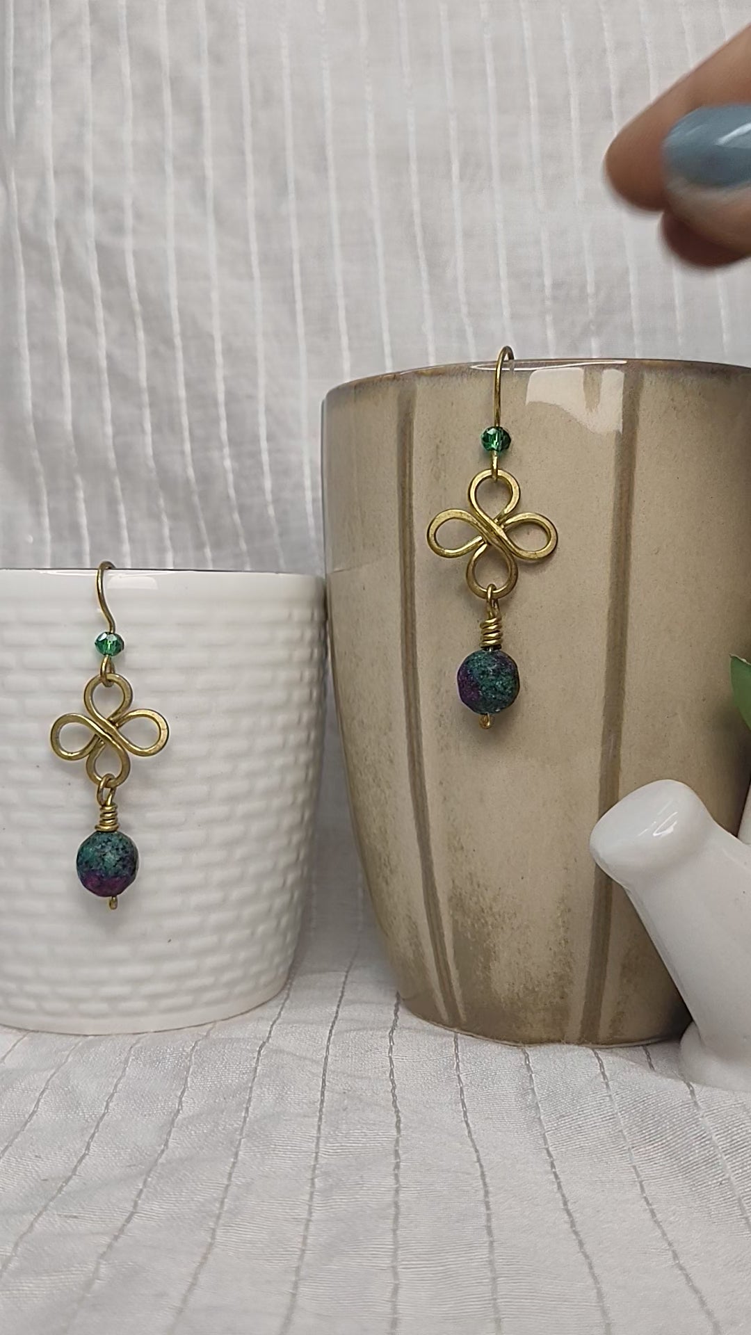 Vibrant Mosaic Earrings