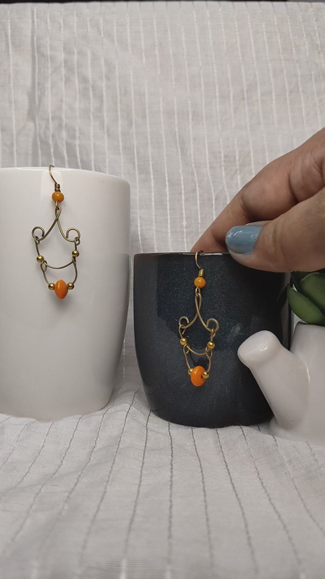 Eccentric Sunburst Earrings