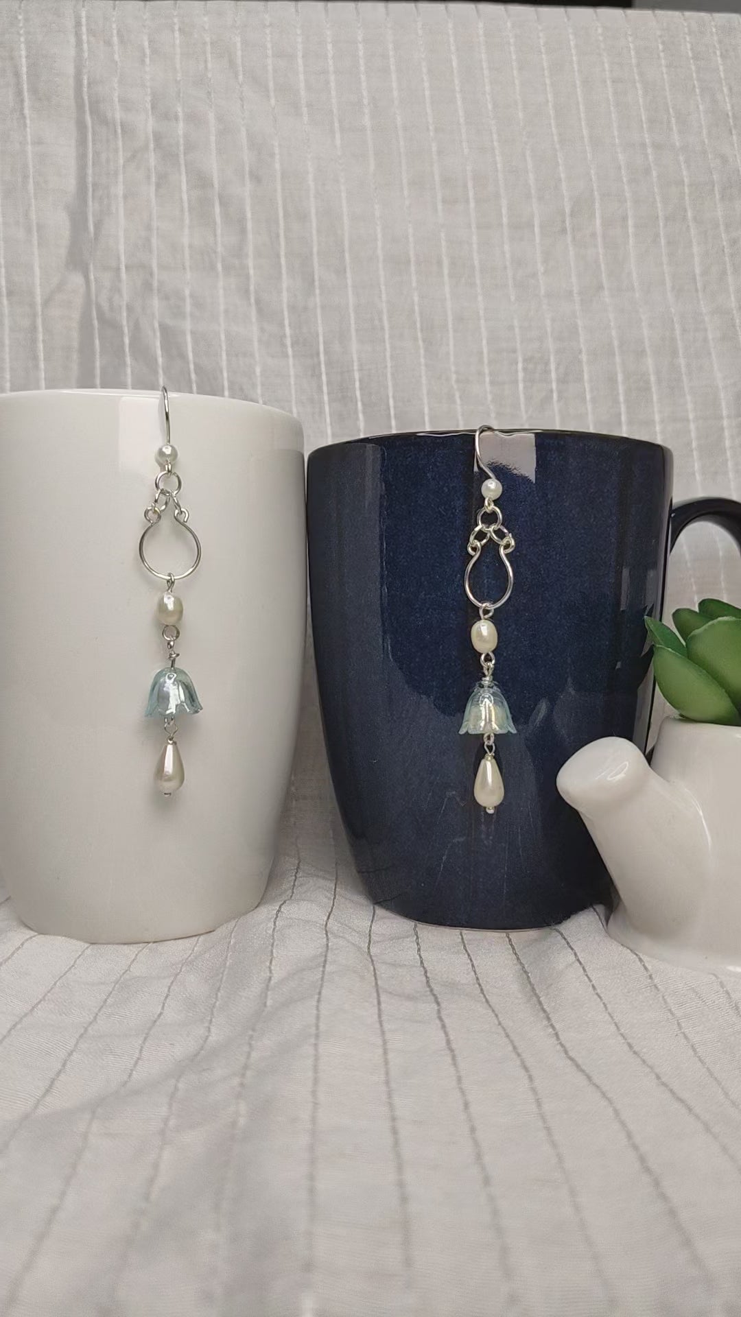 Filigree Seafoam Earrings