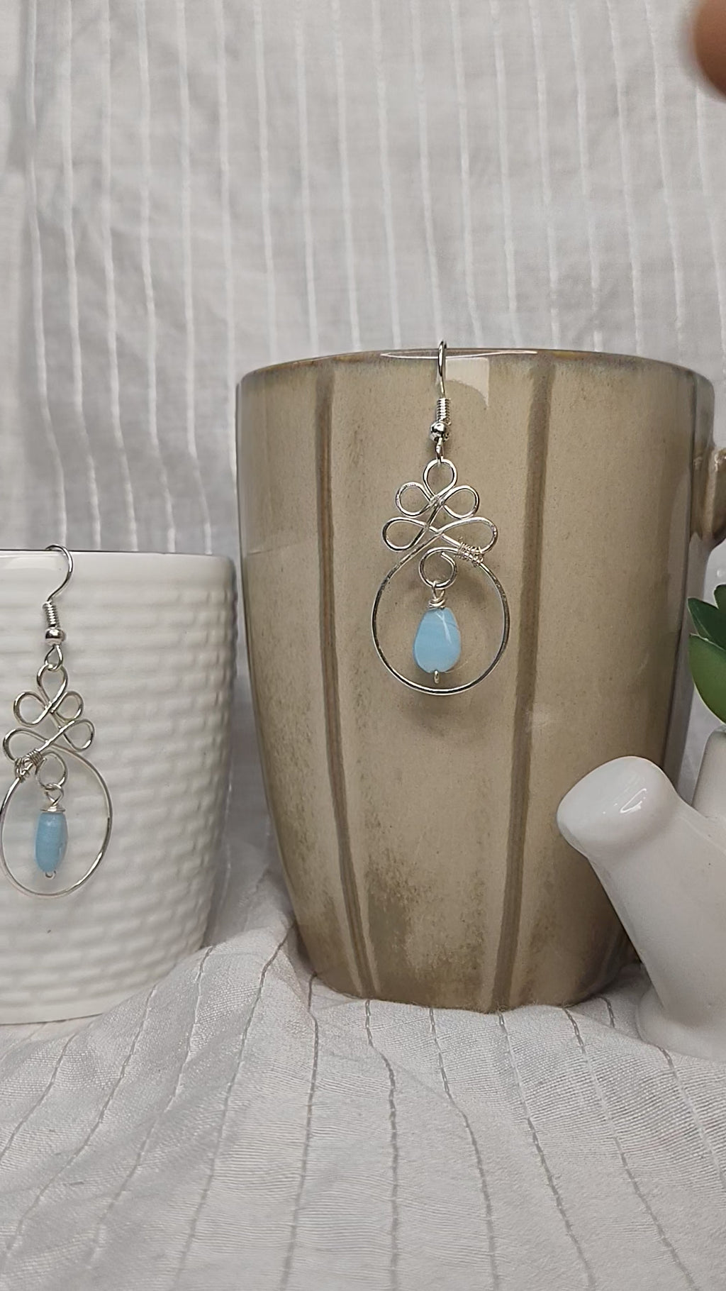 Sleek Caribbean Earrings