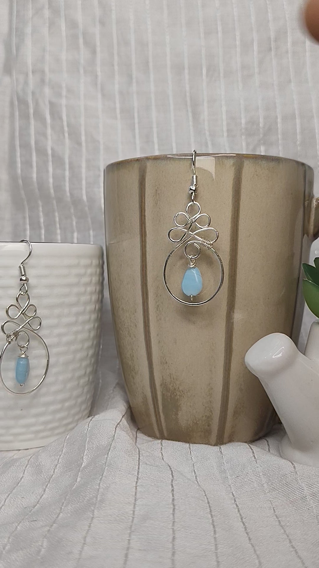 Sleek Caribbean Earrings