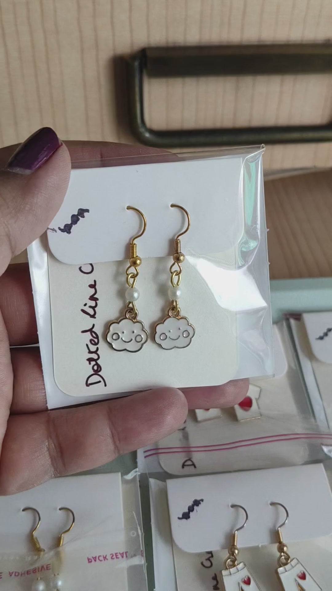 Happy Cloud Earrings