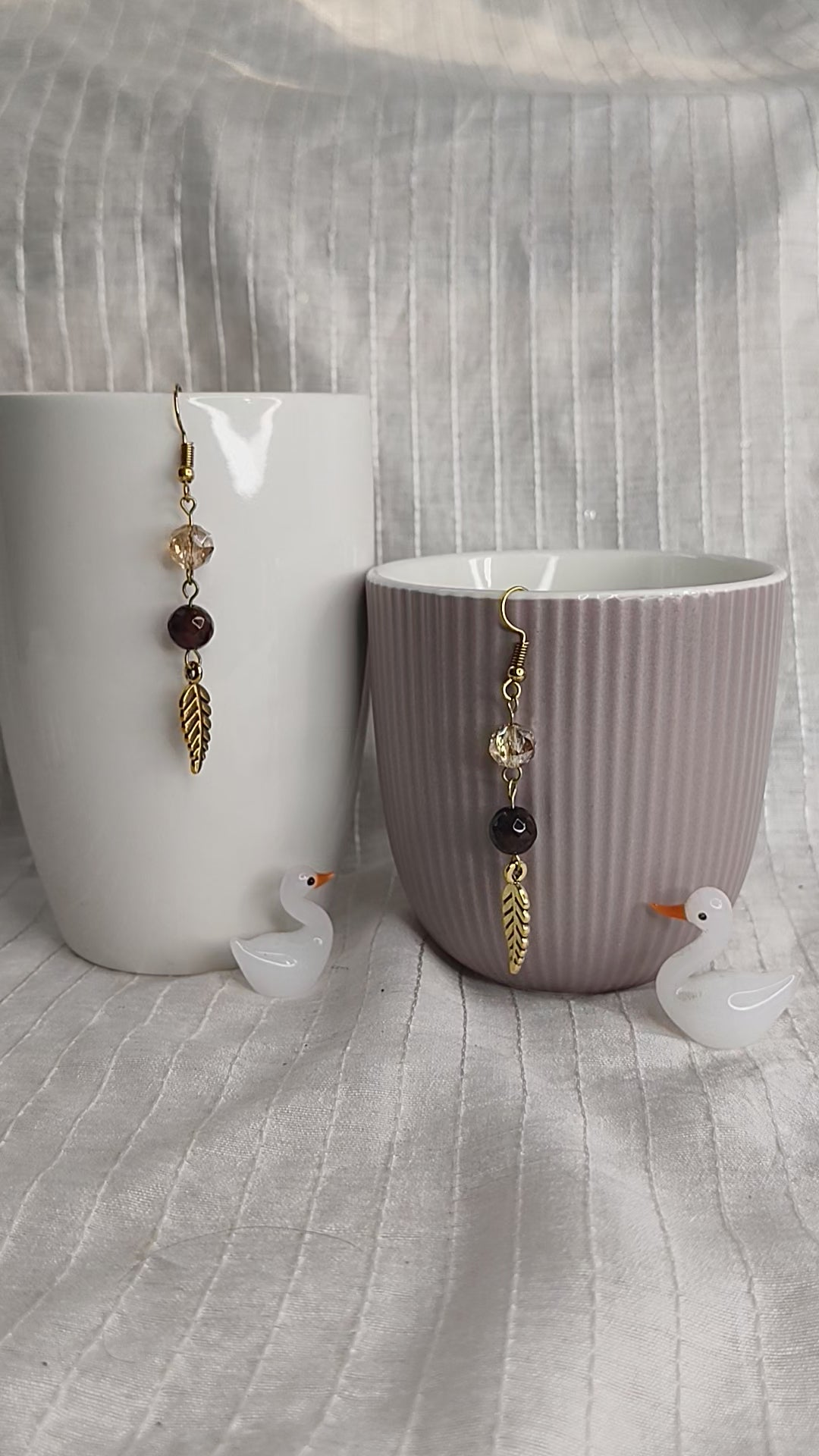 Tranquil Rosewood Earrings