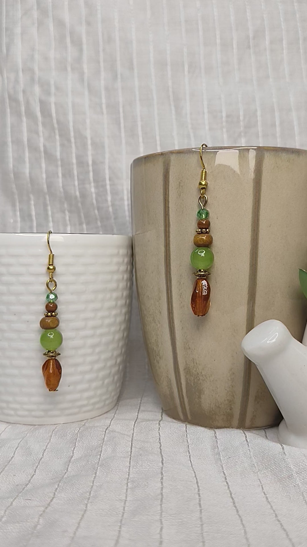Earthy Chestnut Earrings