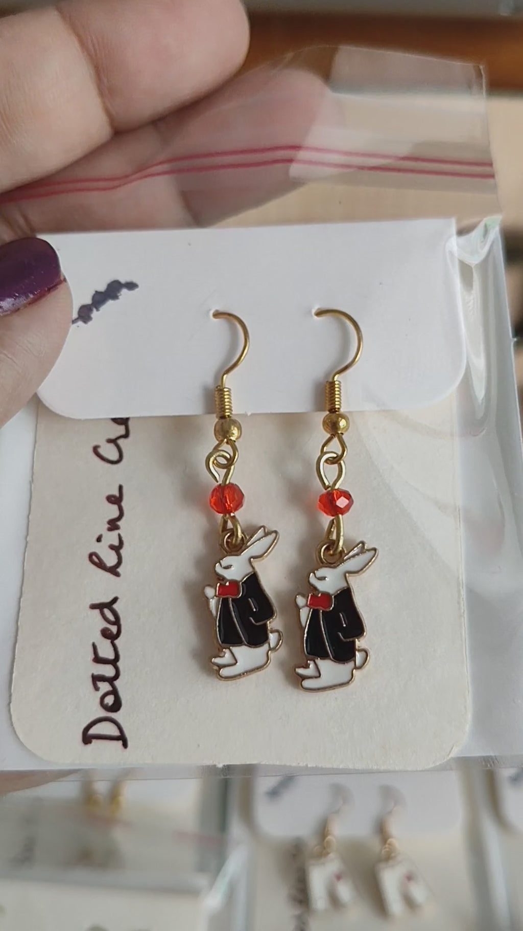 Storybook Rabbit Earrings