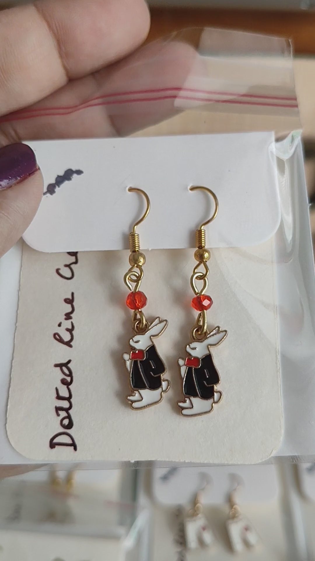 Storybook Rabbit Earrings