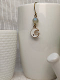 Shimmering Moon Earrings