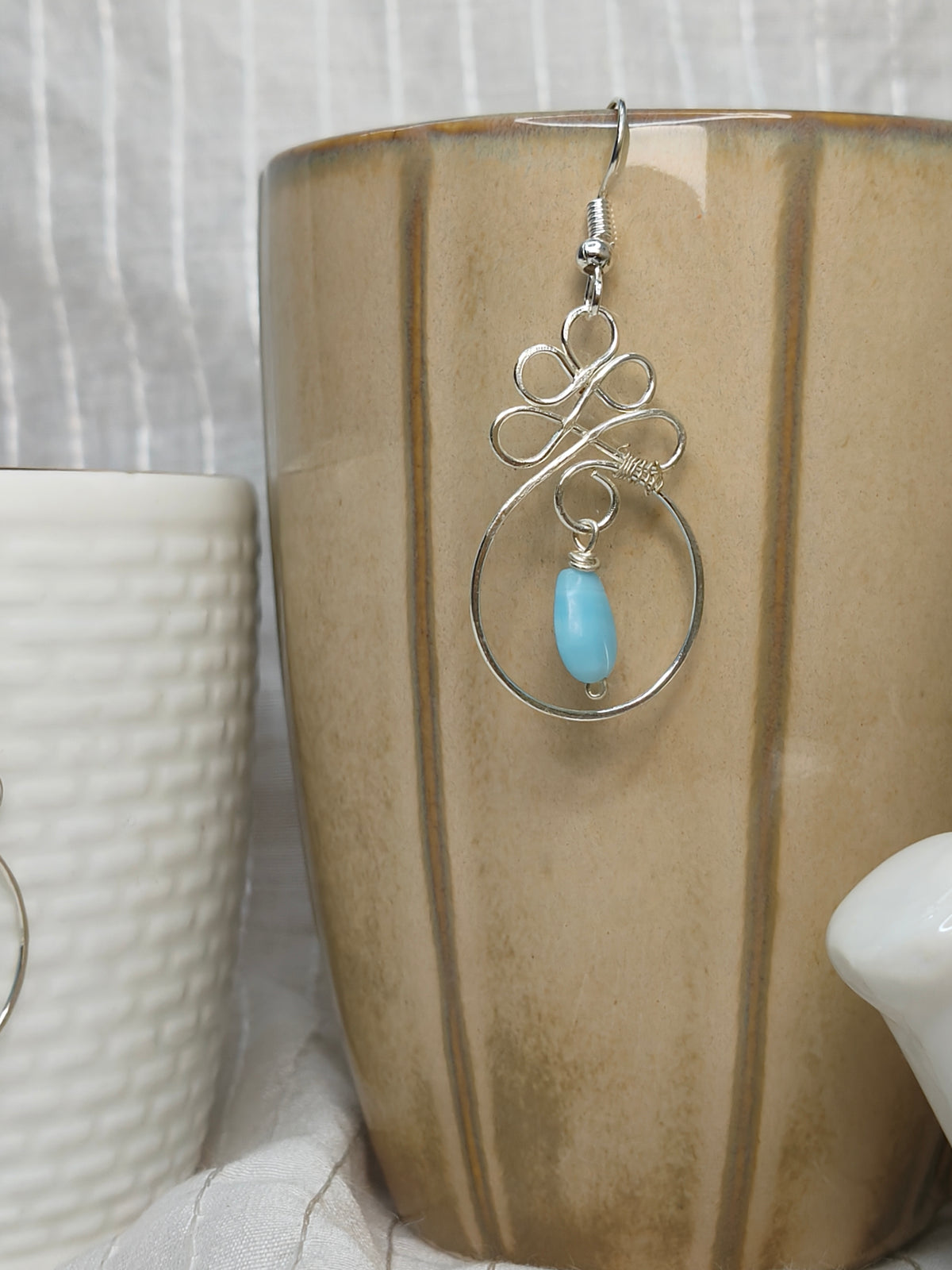 Sleek Caribbean Earrings