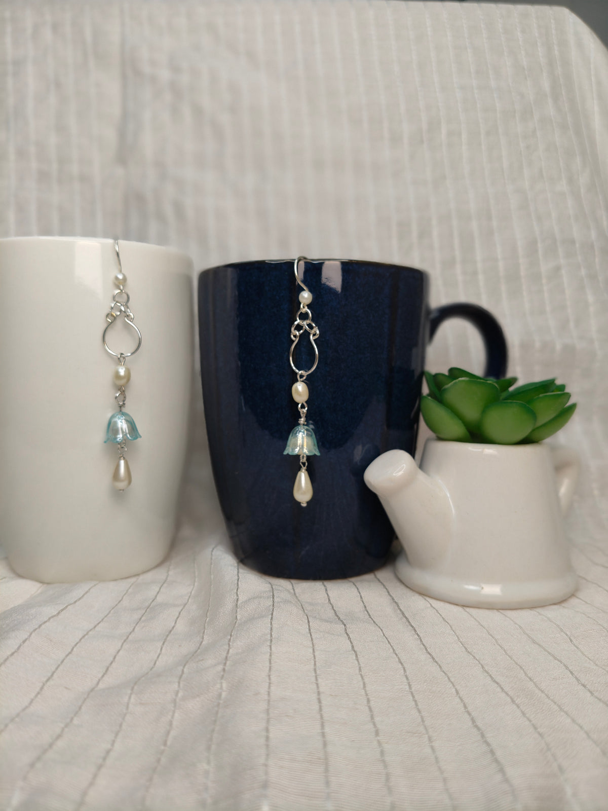 Filigree Seafoam Earrings